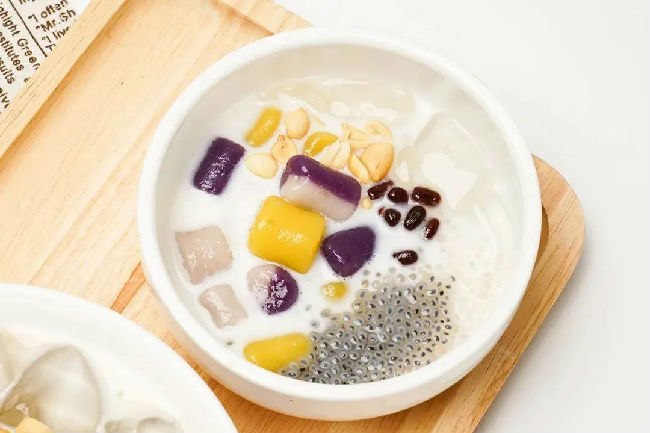 椰汁芋圓西米露的制作方法